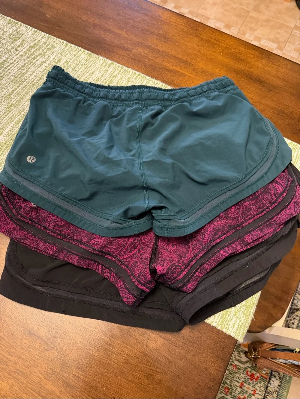 lululemon athletica vintage make a move shorts